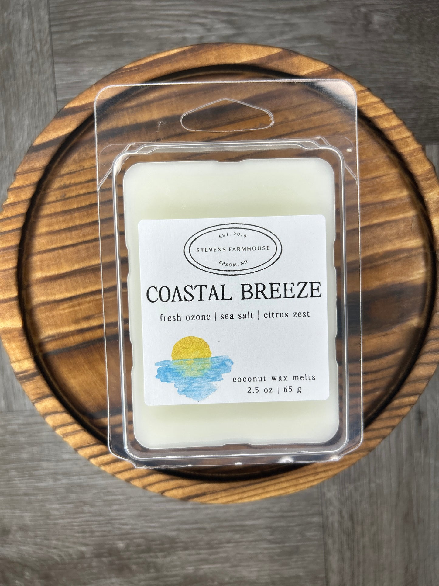 COASTAL BREEZE wax melts