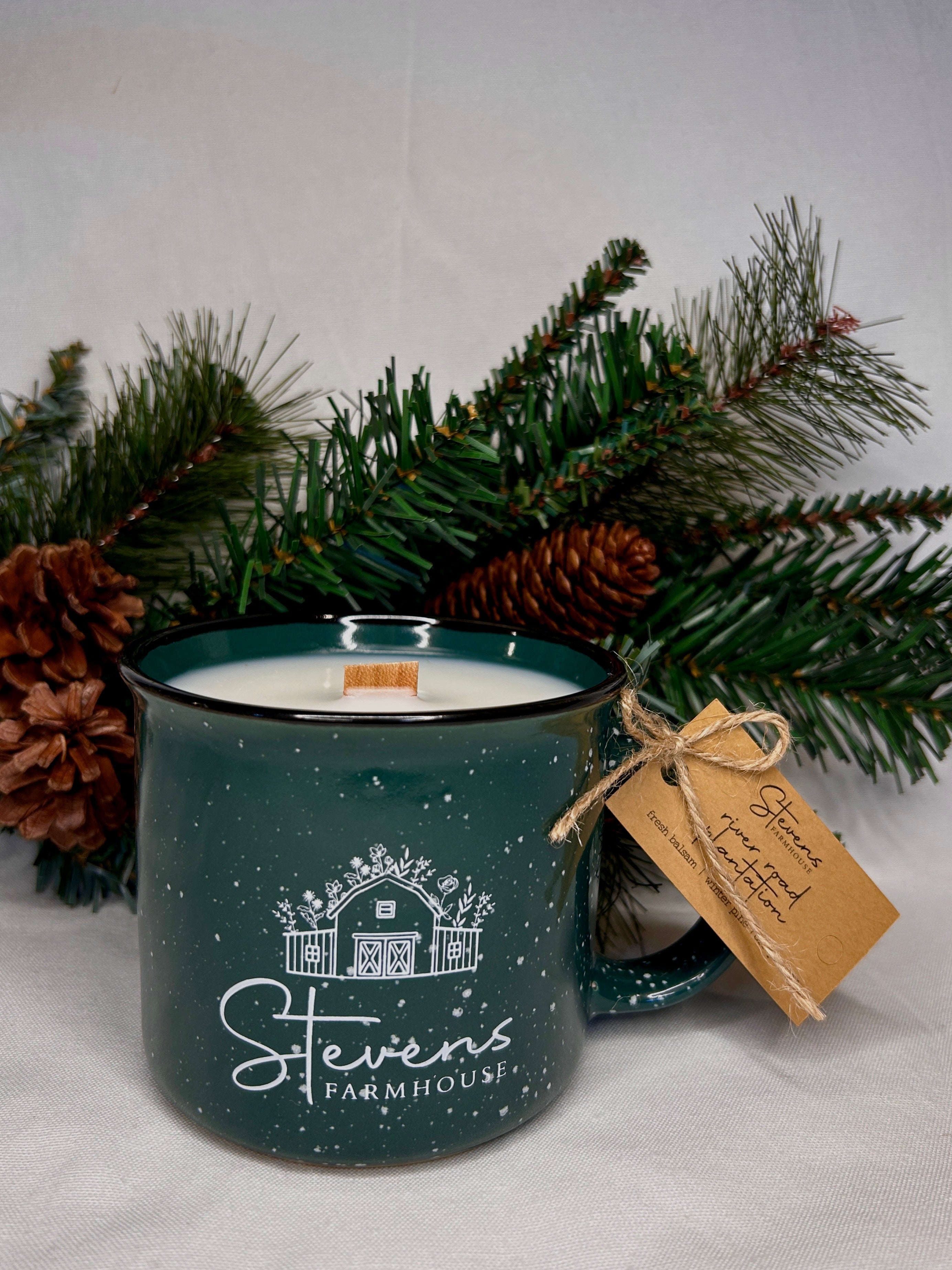 Stevens Farmhouse Mug Candle