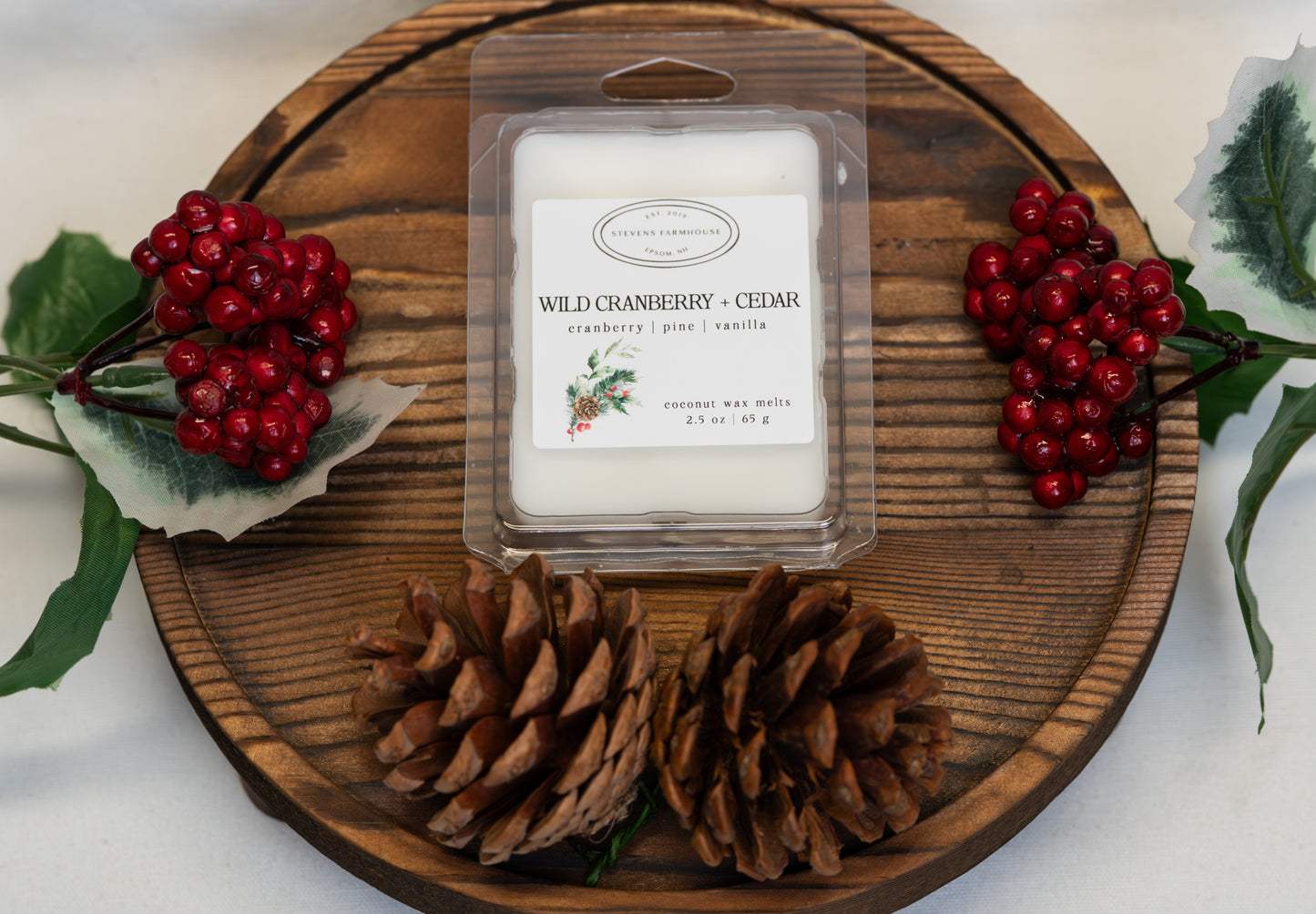Wild Cranberry + Cedar Wax Melts