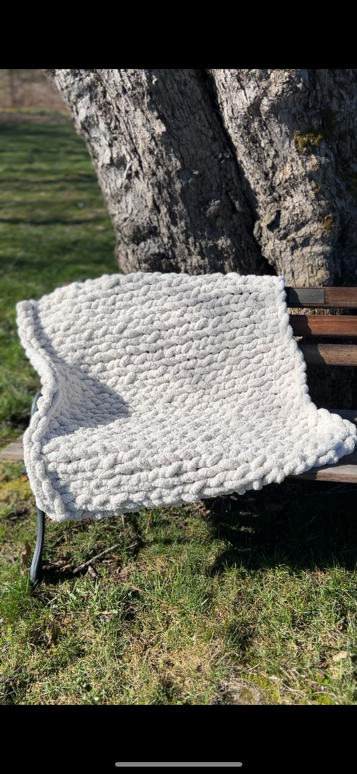 Hand Knit Baby Blankets