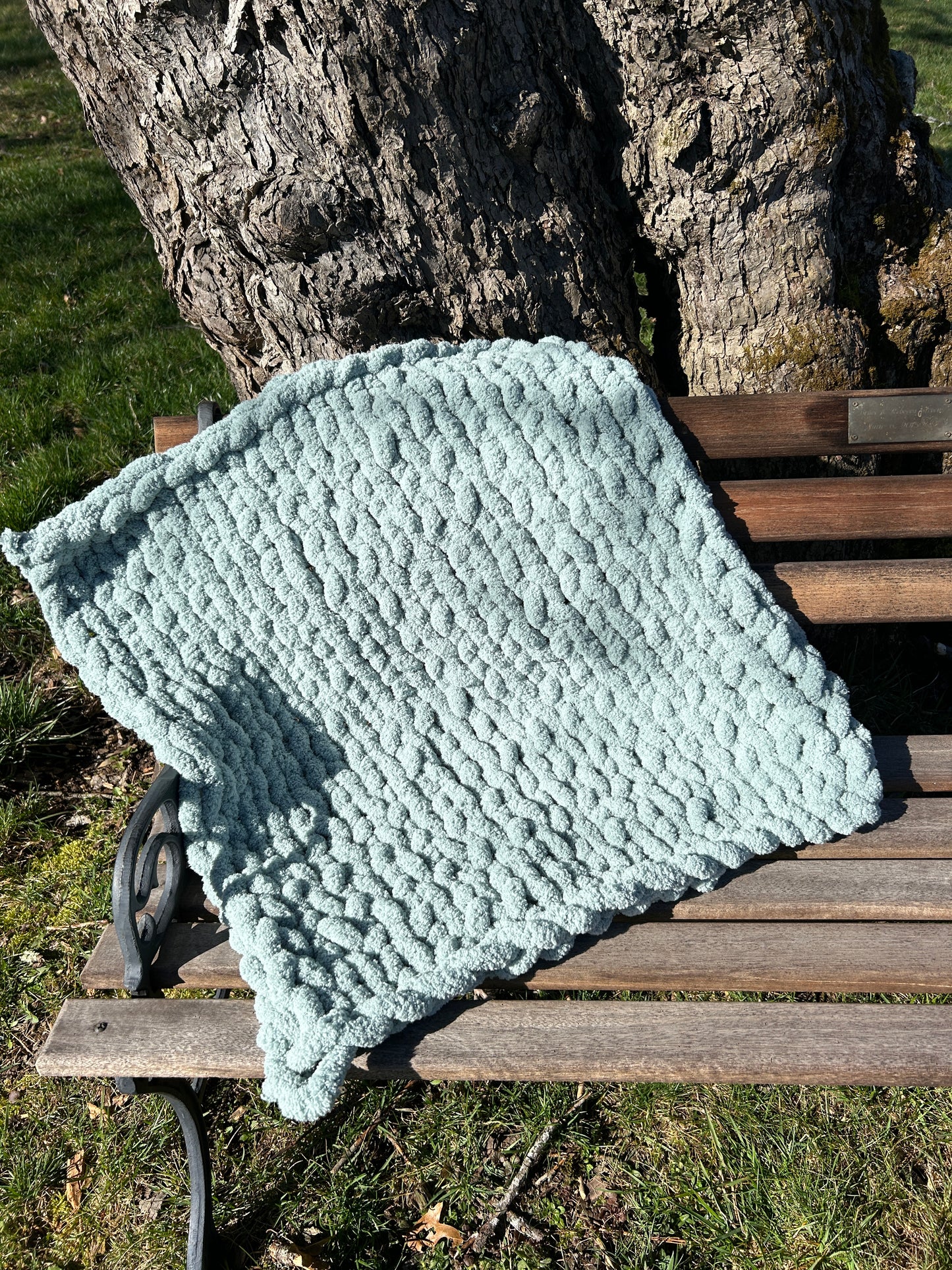 Hand Knit Baby Blankets