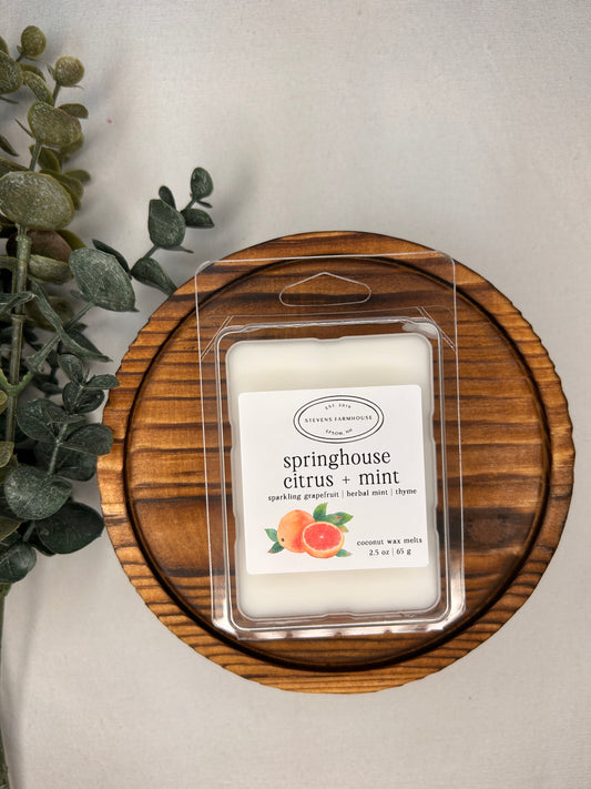 Springhouse Citrus + Mint Wax Melts