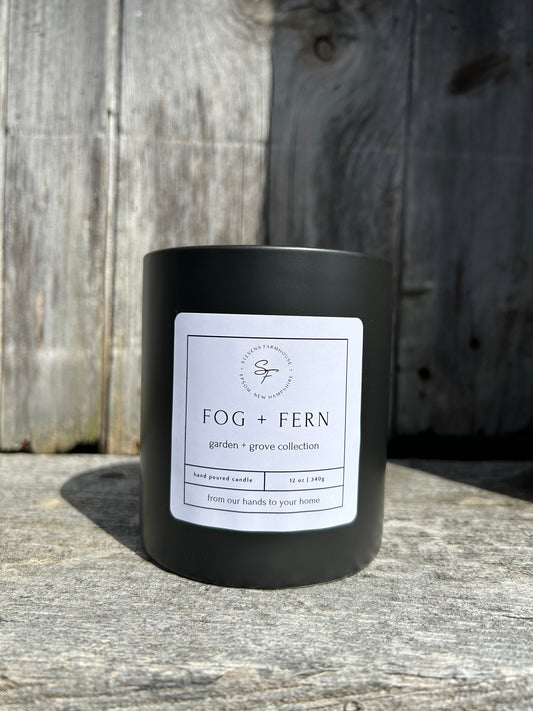 fog + fern candle