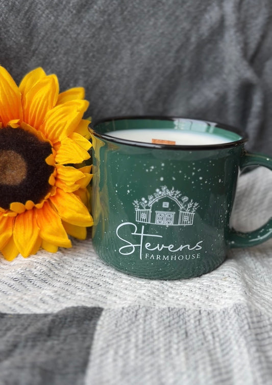 Stevens Farmhouse Mug Candle - Fall