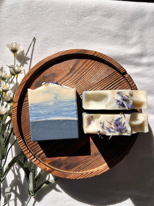 Blue Meadow Blooms Soap Bar